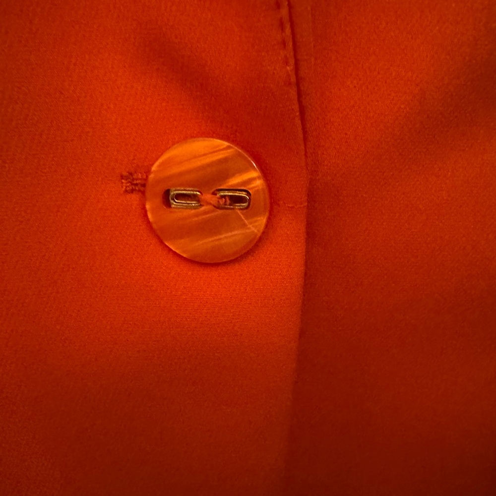 Ecru Women's Orange Blazer sz14 - Picture 4 of 5